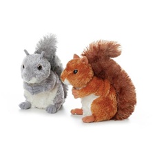 stuffed animals squirrels