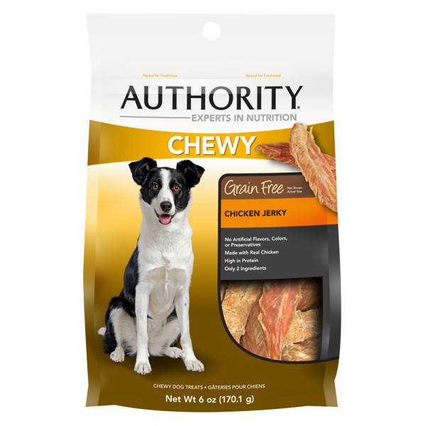 Authority® Grain Free Chewy Dog Treats