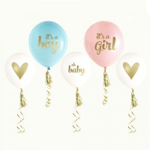 It's a Boy/Girl Baby Shower Balloons
