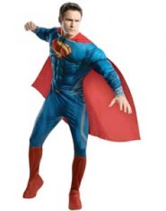 Mens Deluxe Superman Man of Steel Costume