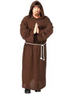 Friar Tuck Deluxe Hooded Monk Costume