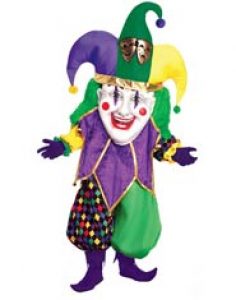 Parade Jolly Jester Mardi Gras Costume