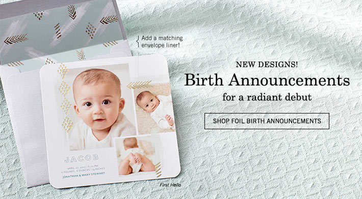 birth announcement