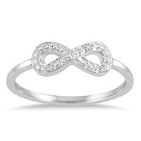 Diamond Accent Infinity Ring