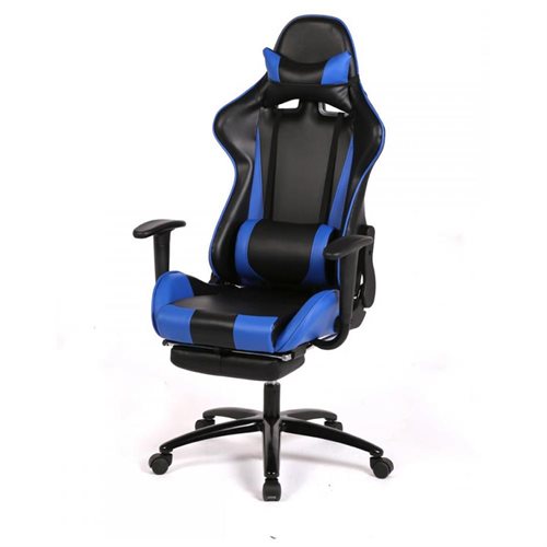 New Blue Gaming Chair High-back Computer Chair Ergonomic Design Racing