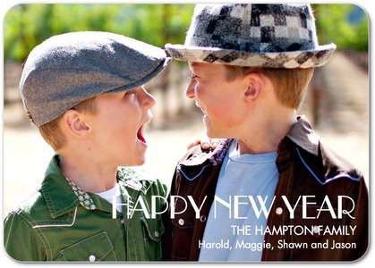 Happy new year card