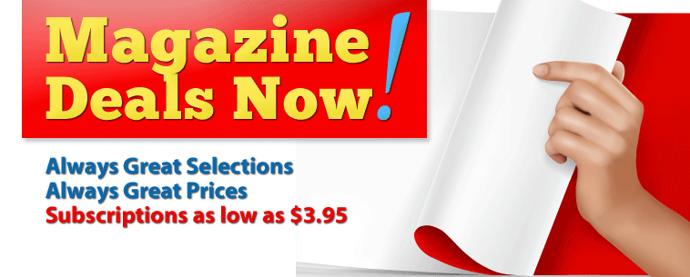 magazines $3.95