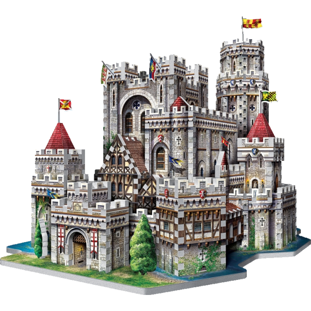 King Arthur's Camelot - Wrebbit 3D Jigsaw Puzzle