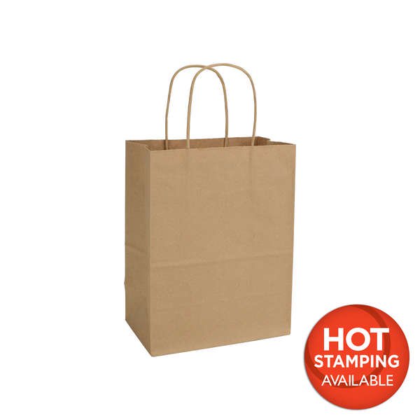 Kraft Paper Shoppers Cub