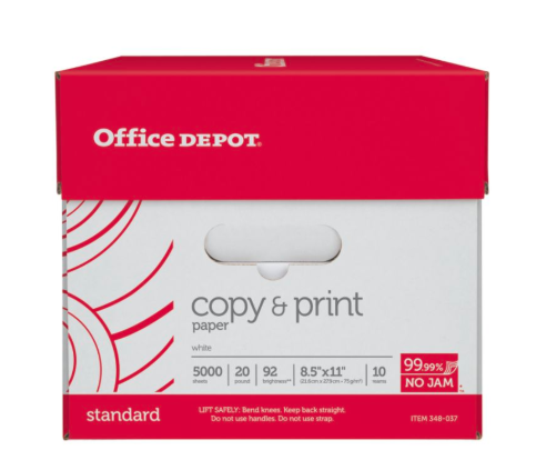 OFFICE DEPOT COPY PRINT PAPER