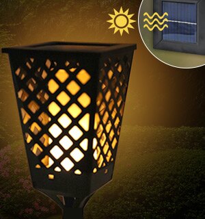 DANCING SOLAR FLAME TORCH LIGHT