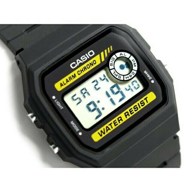 Casio F-94W Stopwatch Alarm Classic Black Watch