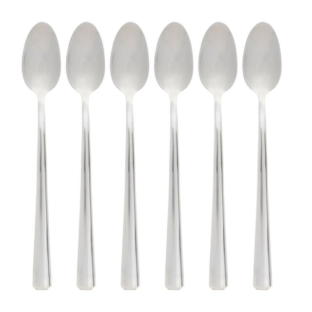 6pk Oneida Tall Drink Spoon Set