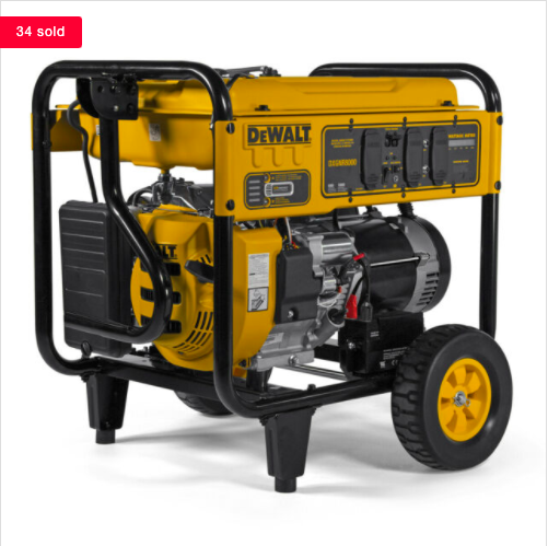 DeWALT 8000 Watt Electric Start Portable Generator