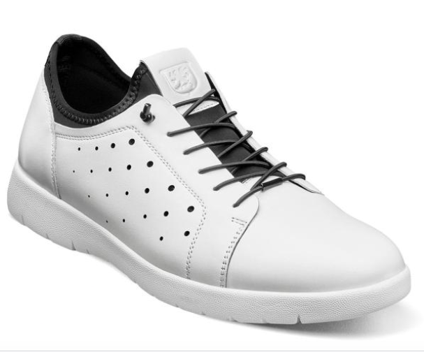 HALDEN Cap Toe Elastic Lace Up