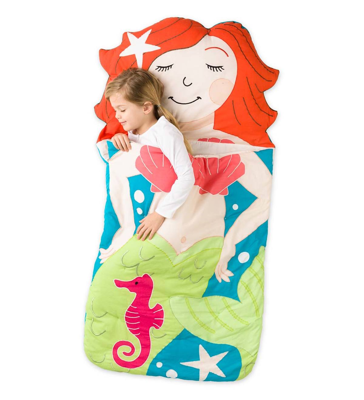 Mermaid Sleeping Bag with Carrying Strap