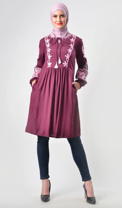 Classic Heavy Embroidered Tunic