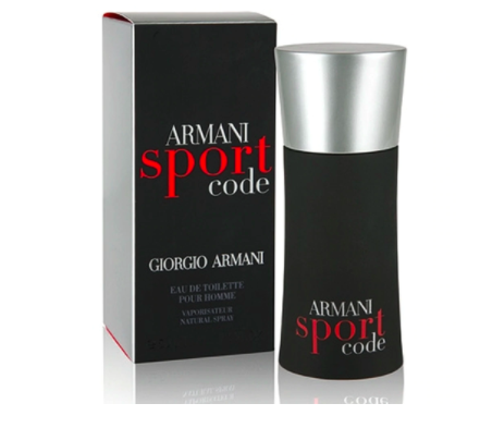 Armani Sport Code for Men by Giorgio Armani 2.5 oz Edt Spray