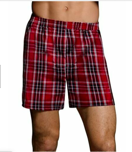 Hanes Men's 5 Pack Ultimate Tartan Boxers