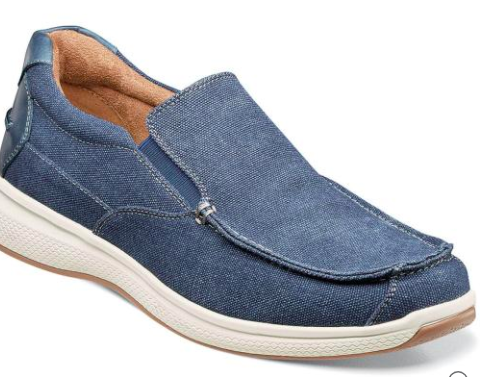 GREAT LAKES CANVAS MOC TOE SLIP ON