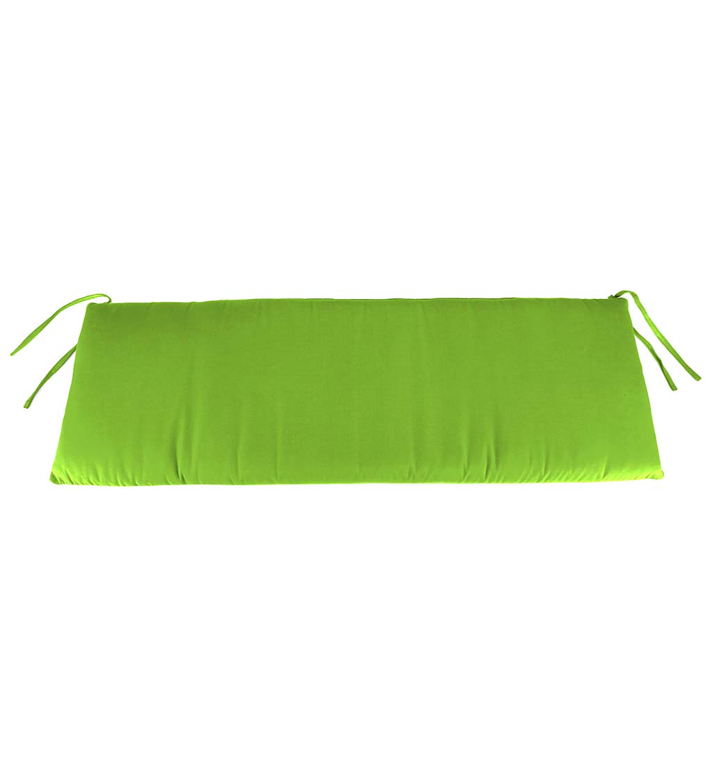 Polyester Classic Swing/Bench Cushion, 36"x 16"x 3" - Forest Green
