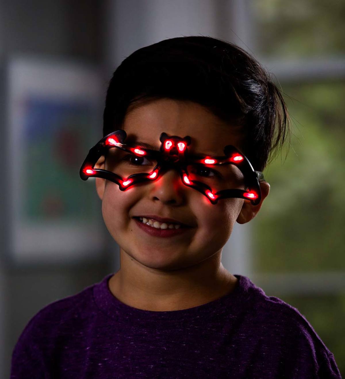 Batty Light-Up Halloween Glasses