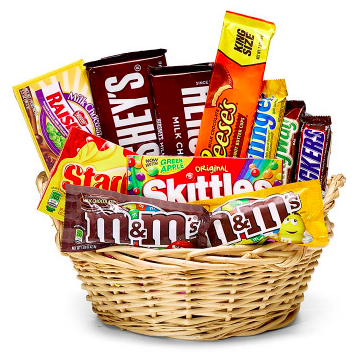 Everyone's Favorite Candy Basket