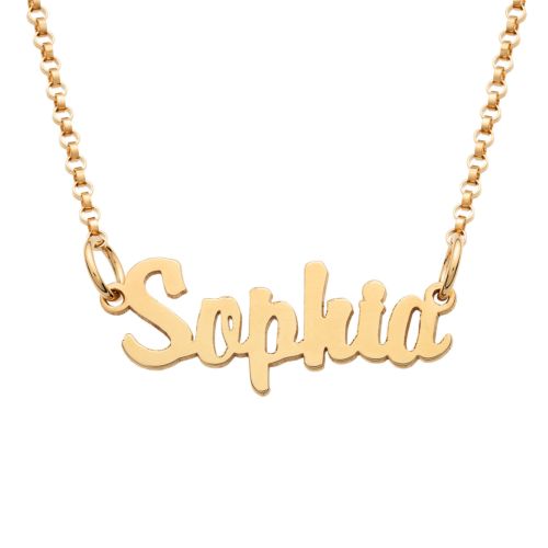 MINI NAME NECKLACE