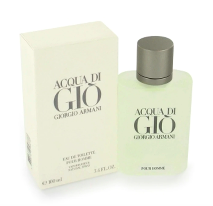 Acqua Di Gio Cologne by Giorgio Armani for Men 3.4 oz Spray