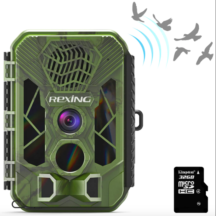 Rexing Woodlens H3 Night Vision Trail Cam Electronic Bird Caller