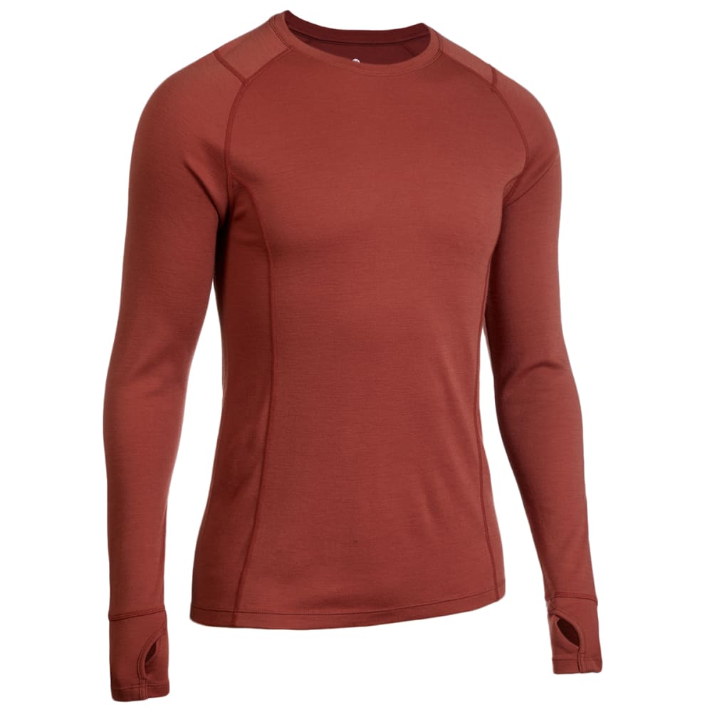 EMS Men's Merino Wool Base Layer Crew Neck Pullover