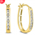 Three Stone Diamond Ring in 10K White Gold 74% Off