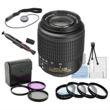 Save $40.00 Nikon 55-200mm f/4-5.6G ED AF-S DX Autofocus Lens + Filter & Accessory $159.99 Plus Free Shipping