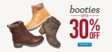 30% off Women’s Booties + Free Shipping at $75