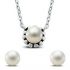 Young Girls 14″ Bowtie Freshwater Cultured Pearl Necklace $12.99 Shipped