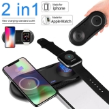 Wireless Apple Watch iPhone 8 X Charger $14.99 Shipped