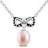 $22.29 Shipped 5-6mm Freshwater Cultured Pearl Choker Necklace and Earring Set in Sterling Silver