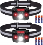 50% Off Outlite 2 Pack LED Headlamp Flashlight