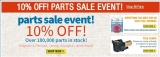 Pool & Spa Parts 10% off